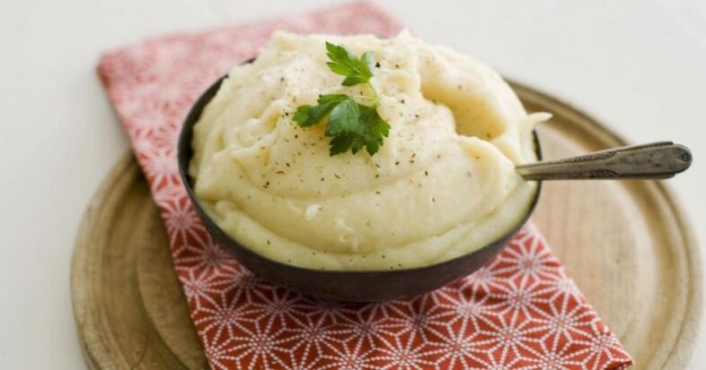 mashed potatoes for the 6-wing diet