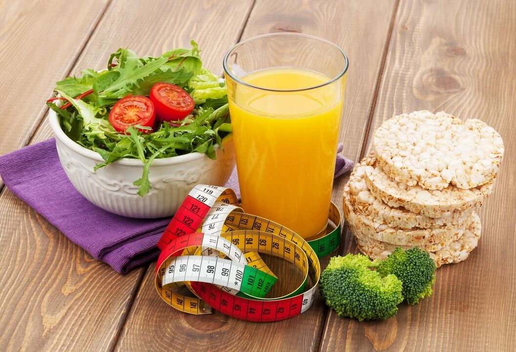 Proper nutrition helps promote weight loss in a month