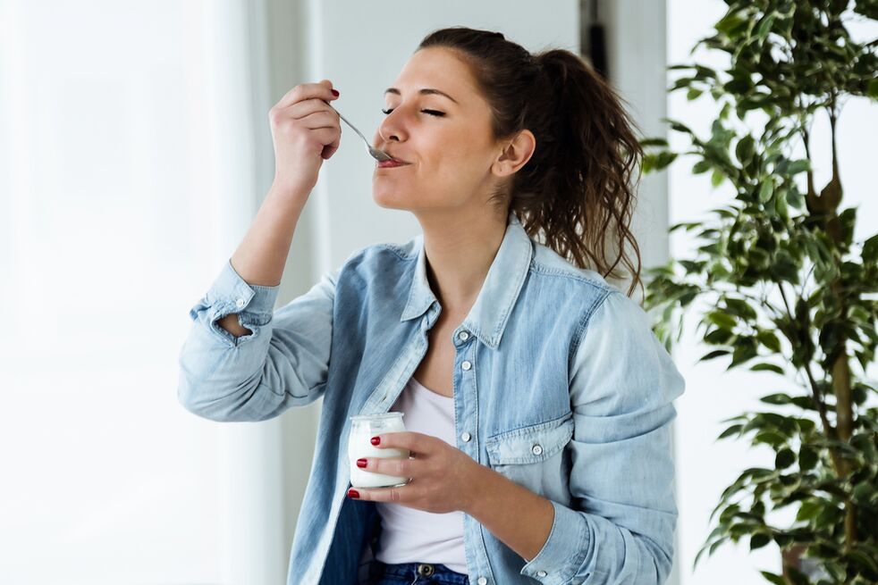 Regularly eating yogurt helps improve intestinal function