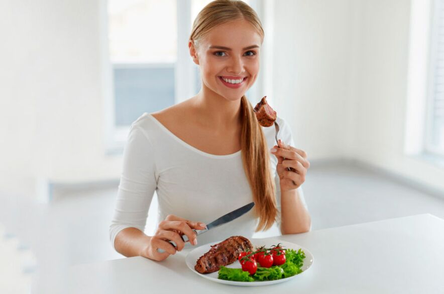 During the alternating phases of the Dukan diet, you need to eat dishes rich in protein and vegetables
